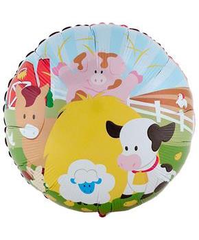 Barnyard Foil Balloon