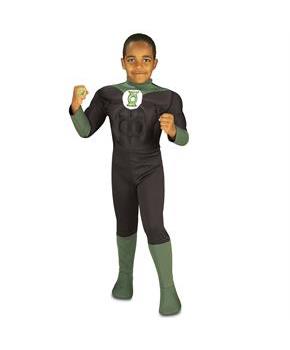 Muscle Chest Green Lantern Toddler Costume