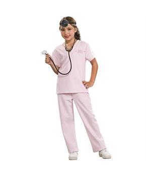 Pink Vet Child Costume
