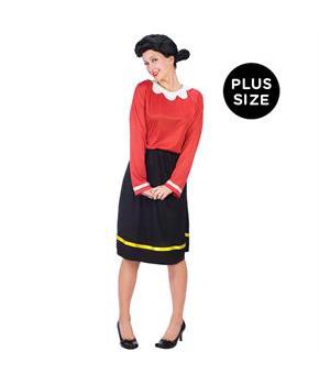 Olive Oyl Adult Plus Costume
