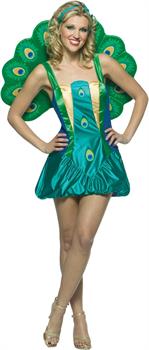 Peacock Adult Costume