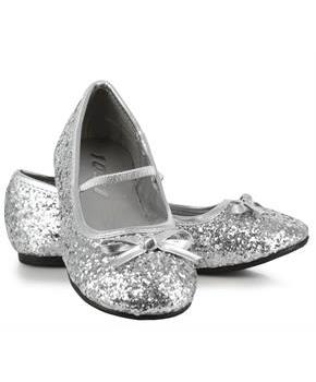 Sparkle Ballerina (Silver) Child Shoes