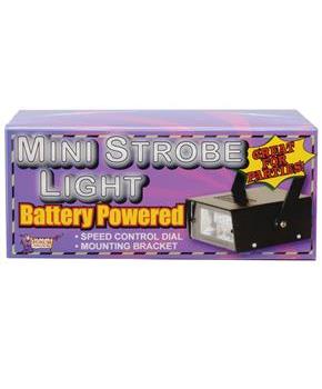 Mini Strobe - Battery Operated No Sound
