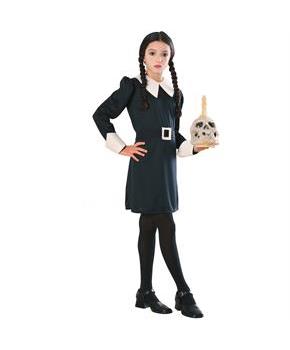 The Addams Family Wednesday Child Costume