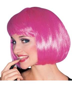 Hot Pink Super Model Wig