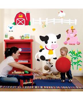 Barnyard Giant Wall Decals
