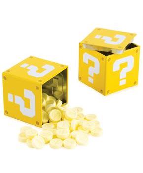 Super Mario Bros. Tin with Coin Shaped Candies