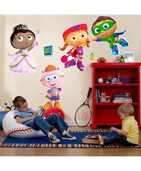 Super Why! Giant Wall Decals
