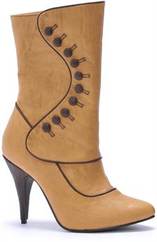 Ruth Victorian (Tan) Adult Boots
