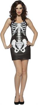 Bones Tank Dress Adult Costume