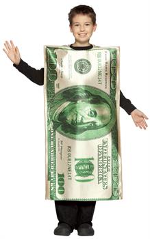 100 Bill Child Costume