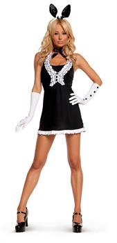 Black Tie Bunny Adult Costume