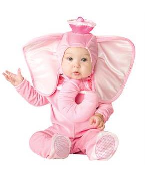 Pink Elephant Infant / Toddler Costume