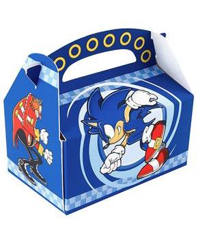 Sonic the Hedgehog Empty Favor Boxes
