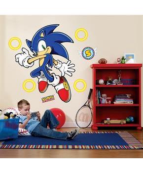 Sonic the Hedgehog Giant Wall Decals