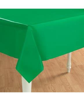 Emerald Green (Green) Plastic Tablecover
