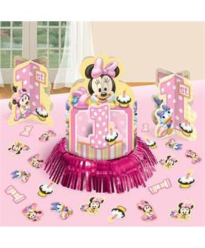 Minnie's 1st Birthday Centerpiece