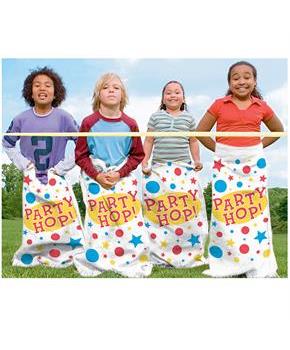 Potato Sack Race Game (6 Count)