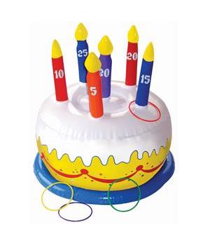 Inflatable Cake Ring Toss Game