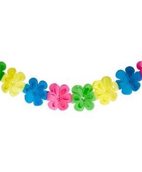 Flower Garland 7" H x 12' W