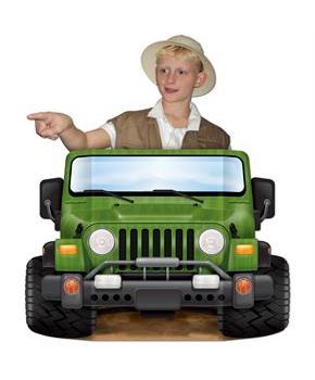 Jungle Safari Photo Prop 25" H x 37" W