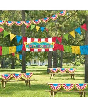 Giant Outdoor Carnival Decorating Kit
