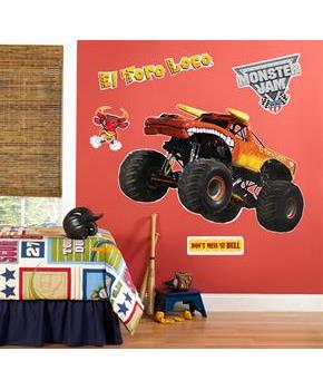 Monster Jam El Toro Giant Wall Decal