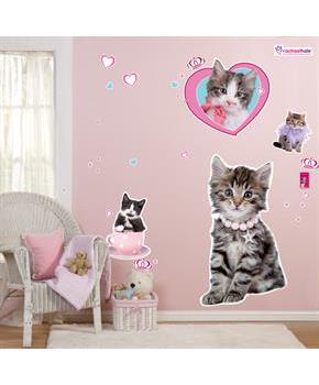 rachaelhale Glamour Cats Giant Wall Decals