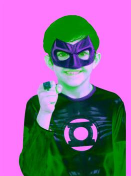 Green Lantern - Light-Up Ring (Child)