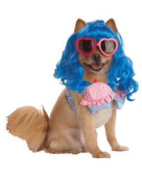 Cupcake Girl Pet Costume