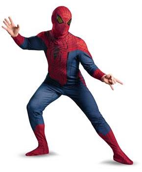 The Amazing Spider-Man Movie Deluxe Plus Adult Costume