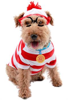 Where's Waldo Woof Pet Costume