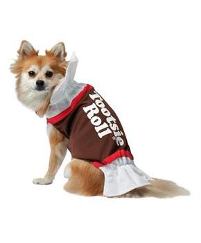 Tootsie Roll Dog Costume