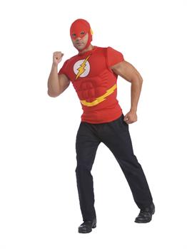 DC Comics The Flash Muscle Chest Adult Costume Kit