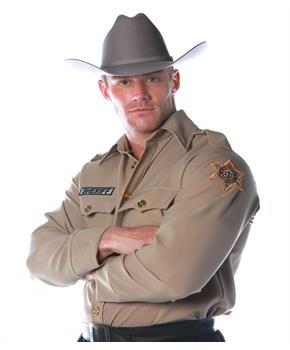 Sheriff Shirt Adult Costume