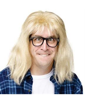 SNL Garth Algar Wig and Glasses Accessory Kit