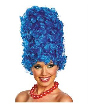 The Simpsons Marge Deluxe Glam Adult Wig