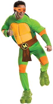 Teenage Mutant Ninja Turtles Deluxe Michelangelo Adult Costume
