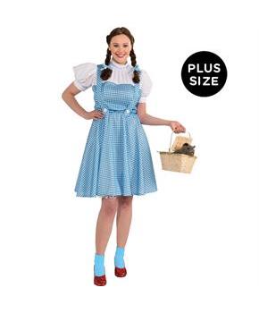 Wizard of Oz Dorothy Adult Plus Costume