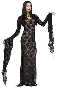Lace Morticia Adult Costume