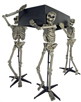 Skeleton Bearers with Coffin