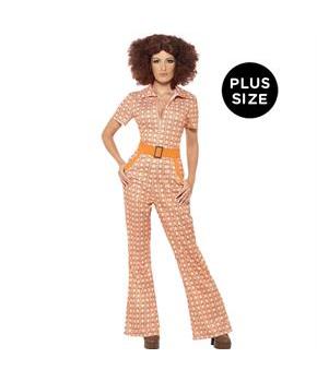 Authentic 70's Chic Adult Costume Plus