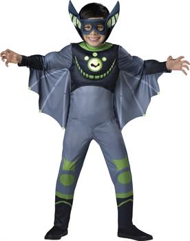 Wild Kratts Quality Bat Green Child Costume