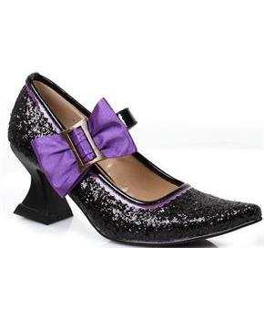 Girl's Black Witch Shoes