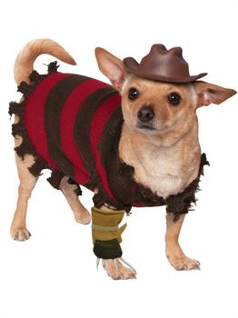 Freddy Kreuger Pet Costume