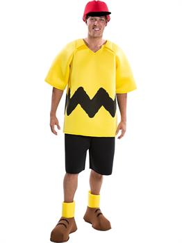 Peanuts: Charlie Brown Deluxe Adult Costume