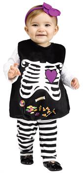Skelly Belly Toddler Costume