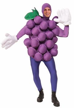 Purple Grapes Adult Costume One-Size