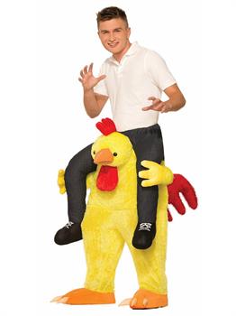 Ride a Chicken Adult Costume