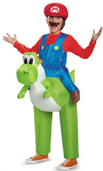 Super Mario Bros: Ride a Yoshi Inflatable Child Costume